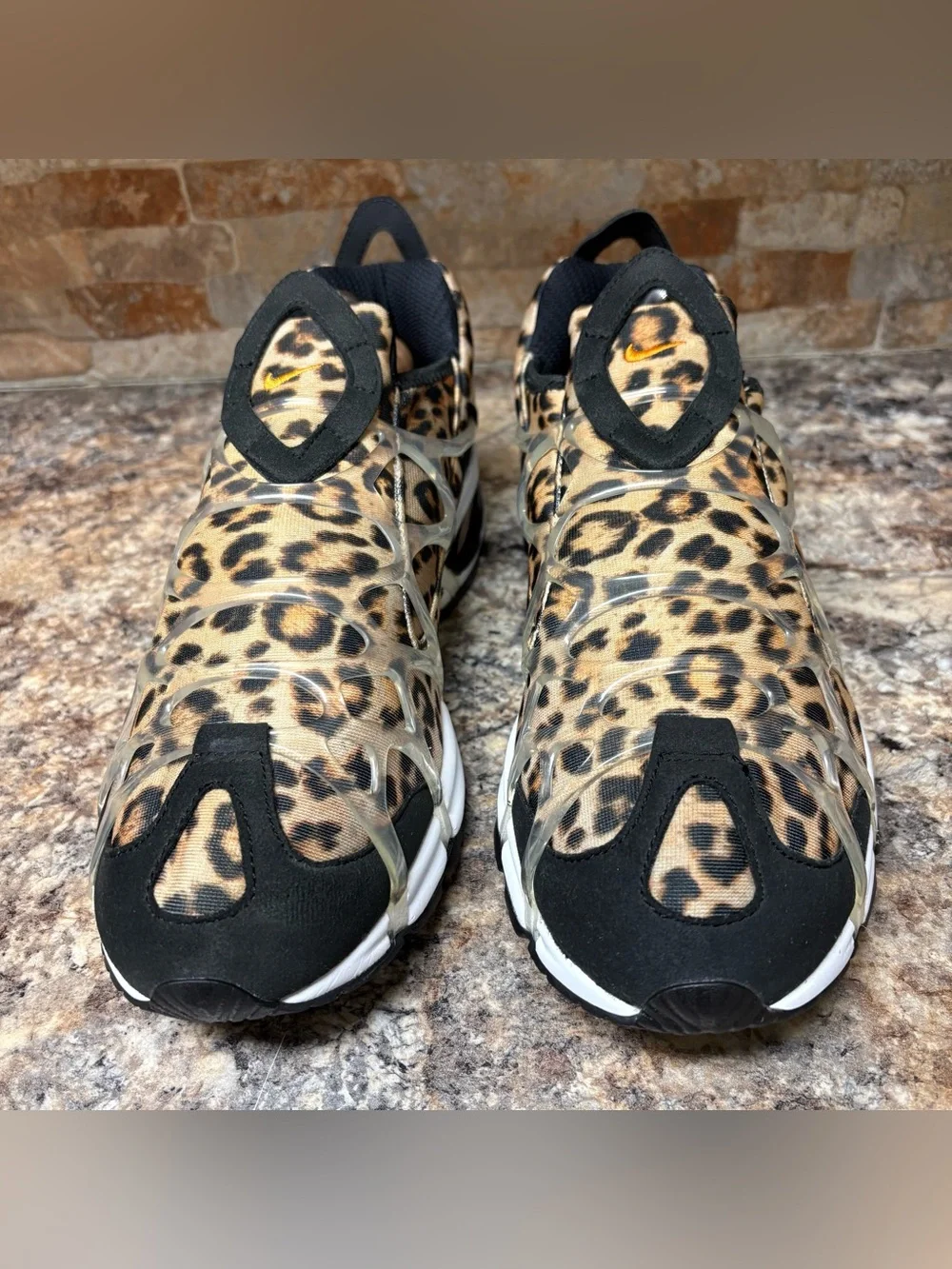 Nike Air Kukini Leopard Print Men's Slip-On Sneakers Size 12